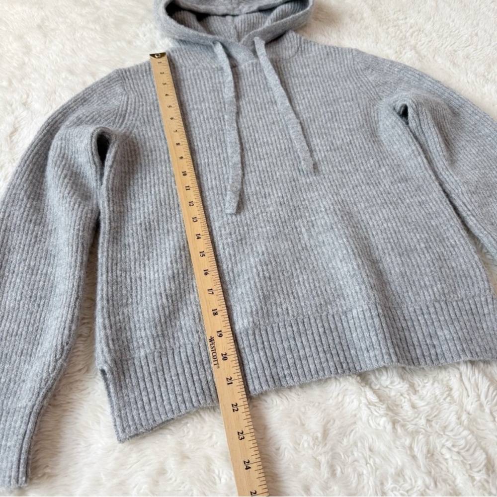 Gentle Fawn Woman Gray Soft Knit Pullover Hoodie Sweater XS Casual Classic Cozy - Picture 8 of 10